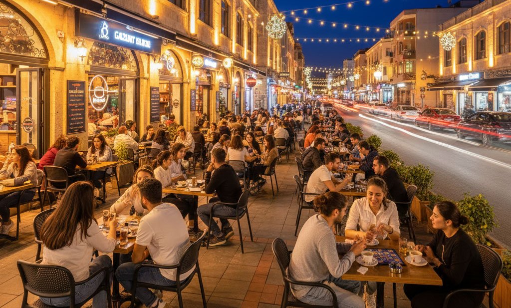 Gaziantep Yeditepe mahallesi öğrenci kafeleri ve sosyal yaşam.